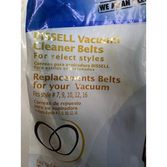 Bissell 32074 Replacement Belt - Black (2 Count) - Picture 4 of 6